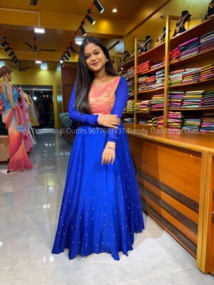 Rose Gold with Pepsi Blue Maxi