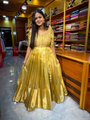 Golden Tissue Gown