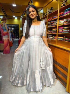 Silver Tissue Gown