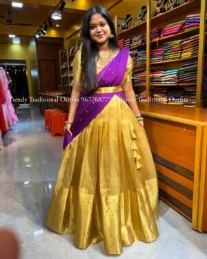 Gold With Purple