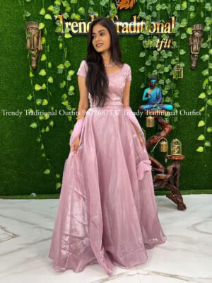 GLASS ORGANZA BABY PINK