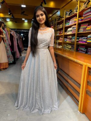 Silver Shimmer Gown