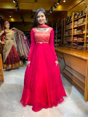 Rani Pink 4 in 1 Lehenga