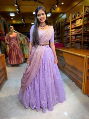 Lavender Lehenga